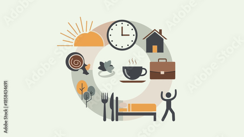 Daily Routine and Productivity Time Management.