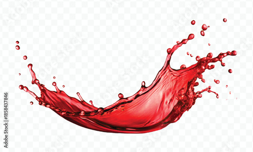 realistic 3d smooth liquid clean water splash in different color and curve style isolated on transparent background