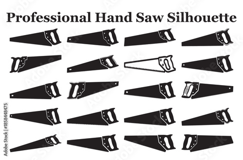 Professional Hand Saw Tool Icon
