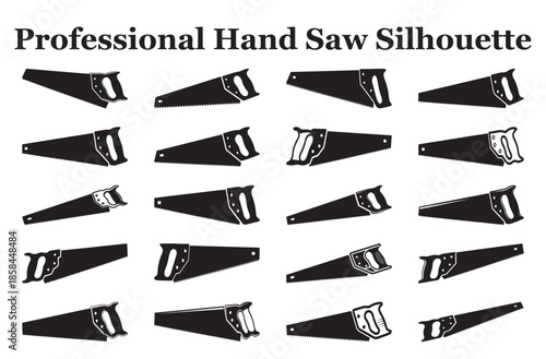 Professional Hand Saw Tool Icon