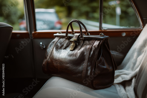 Stylish Leather Travel Bag