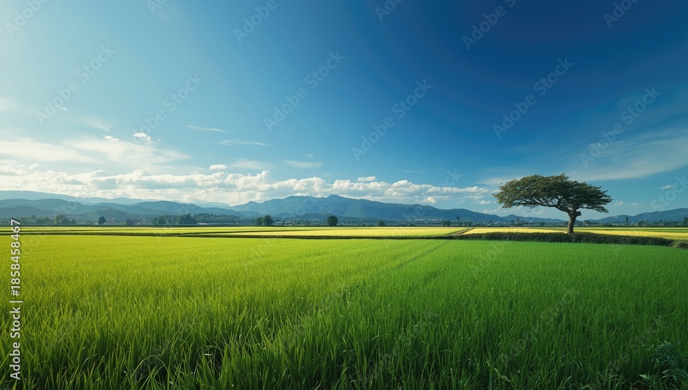 Fototapeta premium Traditional village landscape in Gokayama, Toyama, Japan, highlighting seasonal change and preservation, World Heritage Day
