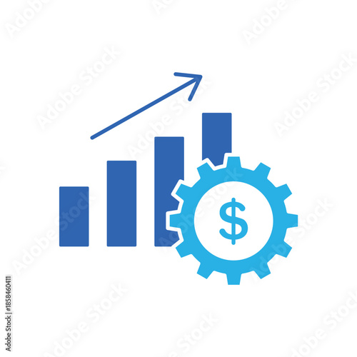 Icon a Financial Recovery, isolated against a clean background.