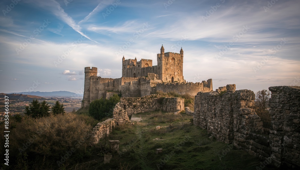 Obraz premium Portugal's monuments and old architecture, cultural heritage site
