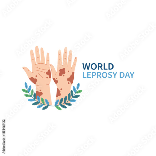 Support Leprosy Patients Handshake Unity Icon