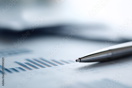 financial risk assessment background with strategy visualization