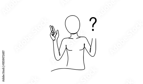 Continuous One Line Drawing of Teacher and Students Education Concept Vector Art