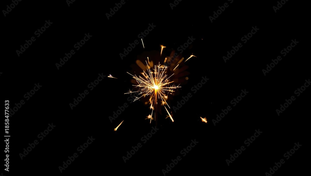 custom made wallpaper toronto digitalSparkler on black backdrop, a tool for festive illumination, highlighting fire safety precautions, Independence Day