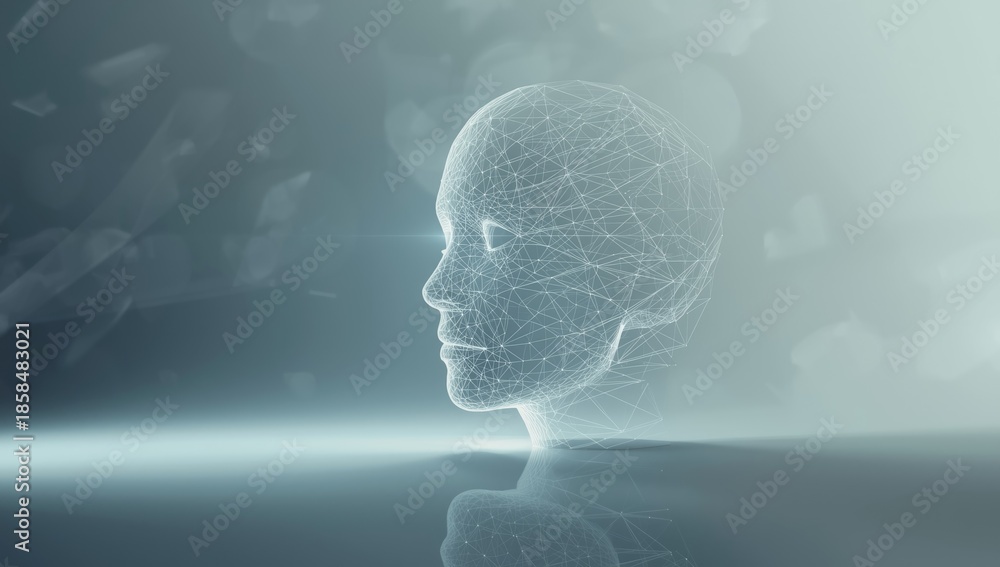 Obraz premium Timeline of artificial intelligence design, focusing on advancements and innovation milestones