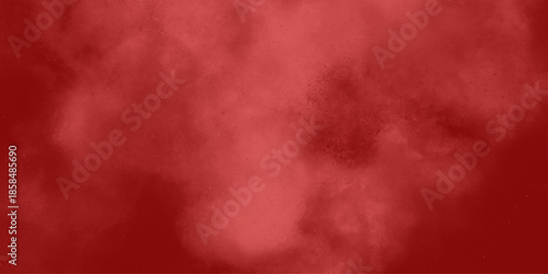 Red cloud texture background. Blurred photo of red sky with clouds. .Old vintage grunge pattern distressed bright red paper. Vibrant crimson abstract background, perfect for dynamic design projects .
