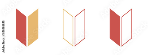 矢絣 正月 和風 あしらい アイコン 新年 お正月素材 伝統行事 デザイン素材 ベクターイラスト