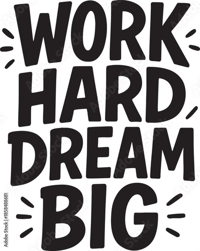 motivational typography t-shirt design transparent