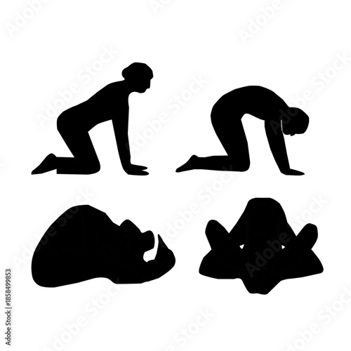 yoga silhouette. yoga pose. yoga asana. fitness silhouette. workout exercise. stretching body. meditation pose. female yoga. healthy lifestyle. wellness concept. balance posture. flexibility training.