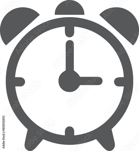 Time and clock icon vector Illustration