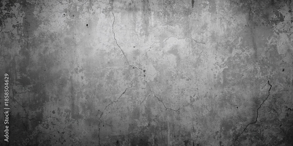 Fototapeta premium Textile backdrop with a weathered concrete cement appearance suitable for editorial layouts, emphasizing surface wear