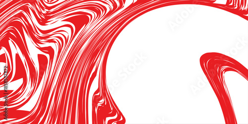 Vertical red and white stripes background.vector Eps10