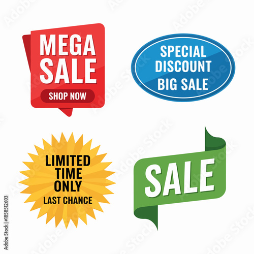 Exclusive Discount Tags Set