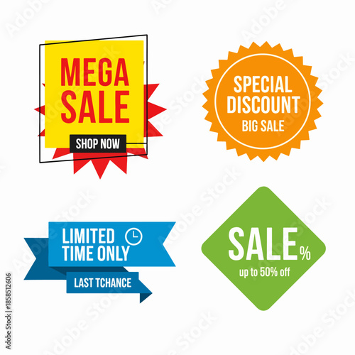 Modern Promotional Sale Badges