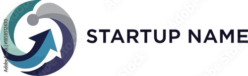 Geometric Kitchen Whisk Symbol for Modern Bakery Logo