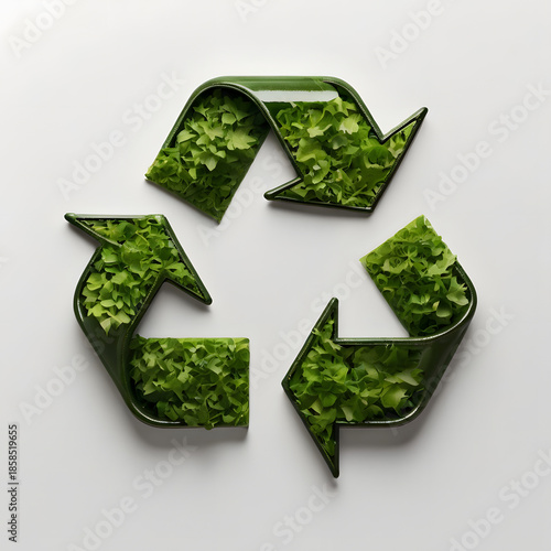 green recycle symbol