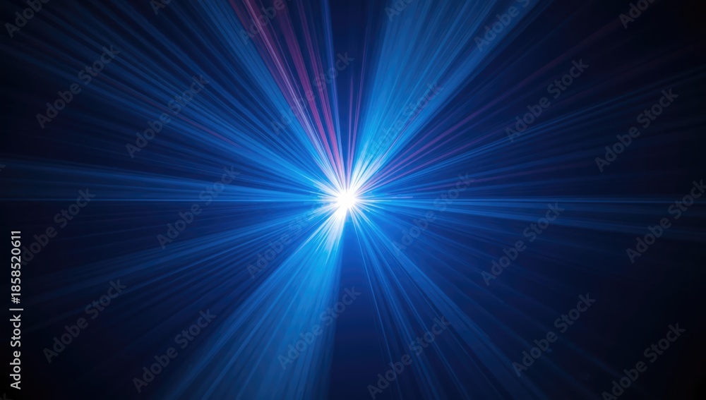 Fototapeta premium Vivid light streaks across a concert scene, emphasizing dynamic stage illumination