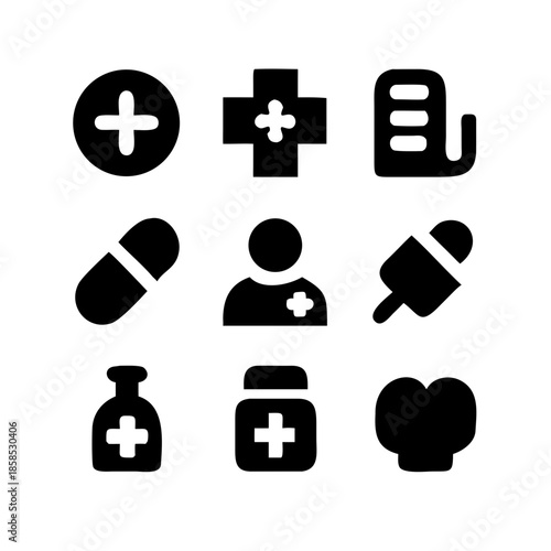 cross, glossy, black, icon, vector, button