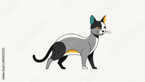 vector image of a fox