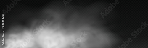 Atmospheric illustration of misty vapor or haze with dramatic light effect.