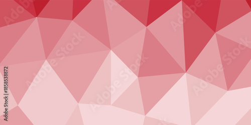 Pink polygonal illustration, which consist of triangles. Geometric background in Origami style with gradient. Triangular design for your business eps10