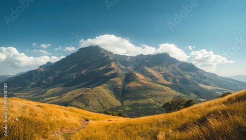 Wallpaper Mural Scenic landscape of the Drakensberge range in South Africa, suitable for hiking and ecological study Torontodigital.ca