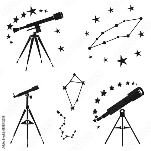 Astronomical tools and constellations