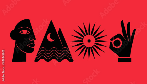 Intelligent Negative Space Design Concept for Unique Branding and Minimalist Graphic Identity