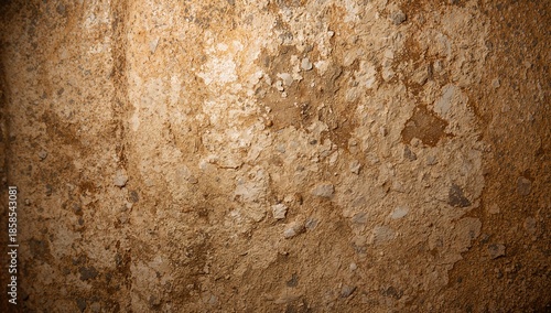 Close-up of sandstone with natural stratification serving as a backdrop for layout or editorial purposes