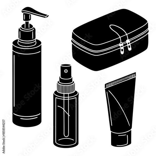 Travel toiletries kit