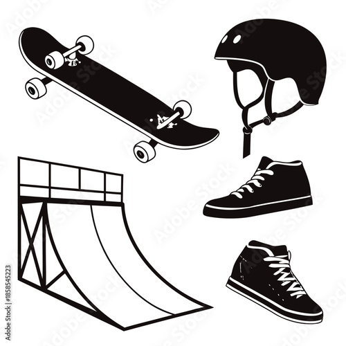 Skateboarding gear