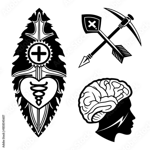 Symbolic illustrations