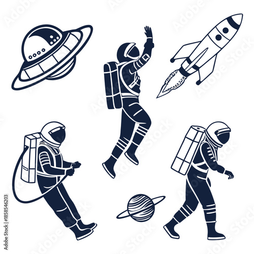 Astronauts and space exploration