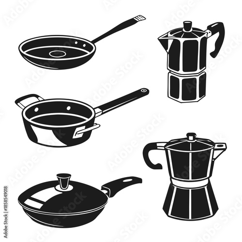 Collection of cooking utensils