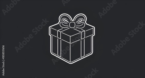 gift box vector, present illustration vector, wrapped gift clipart, birthday gift vector, cute gift box drawing, kawaii present illustration, holiday gift icon, gift package vector, small gift box ill