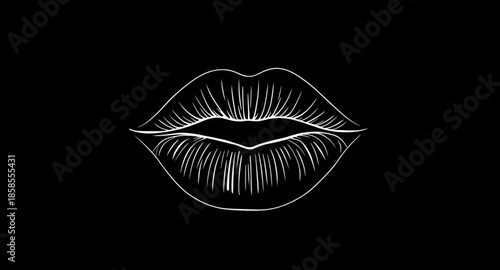 vector illustration of lips, lips vector art, glossy lips drawing, lipstick lips icon, sensual lips illustration, cartoon lips vector, realistic mouth artwork, feminine lips graphic, kiss mark vector,