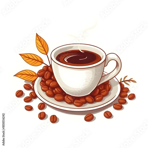 coffee, cup, beans, espresso, caffeine, aroma, roast, brewed, mug, cafe, beverage, drink, hot, brown, morning, energy, barista, latte, mocha, arabica, robusta, grind, fresh, steam, classic, bitter, fo