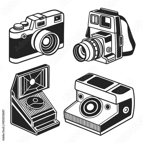 Vintage cameras collection