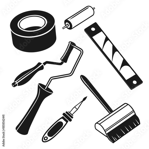 Painting tools collection