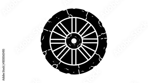 wheel of a car