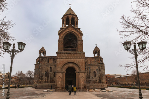 The cathedral. Etchmidzin.