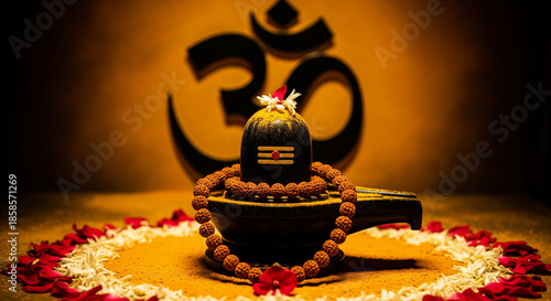 Shiv Lingam. Lord Shiva