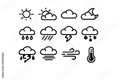 Weather Icons Set
