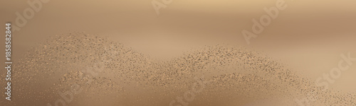 Contrasting ridges and  flowing landscapes.