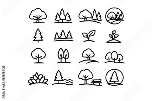 Nature and Tree Icons