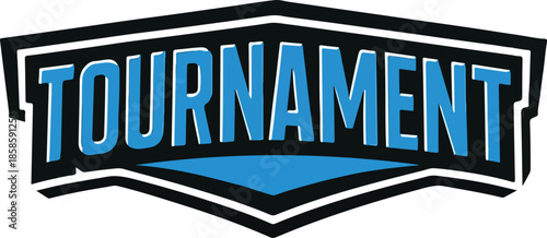 Tournament text vector transparent